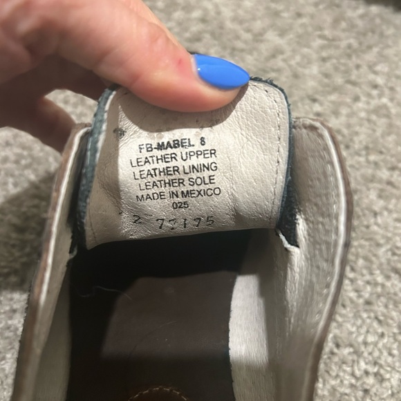 Black and Brown Snakeskin Patterned Shoes, Freebird Mabel’s - Picture 3 of 4